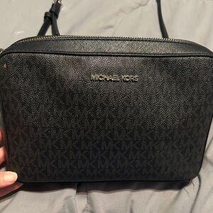 Michael Kors Dark Gray Messenger Bag